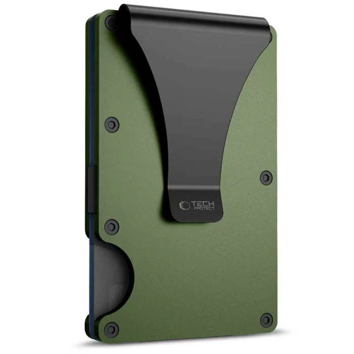Tech-Protect Thorn RFID Card Wallet Military Green
