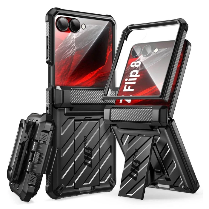 Supcase Unicorn Beetle Pro Samsung Galaxy Z Flip 8 Black