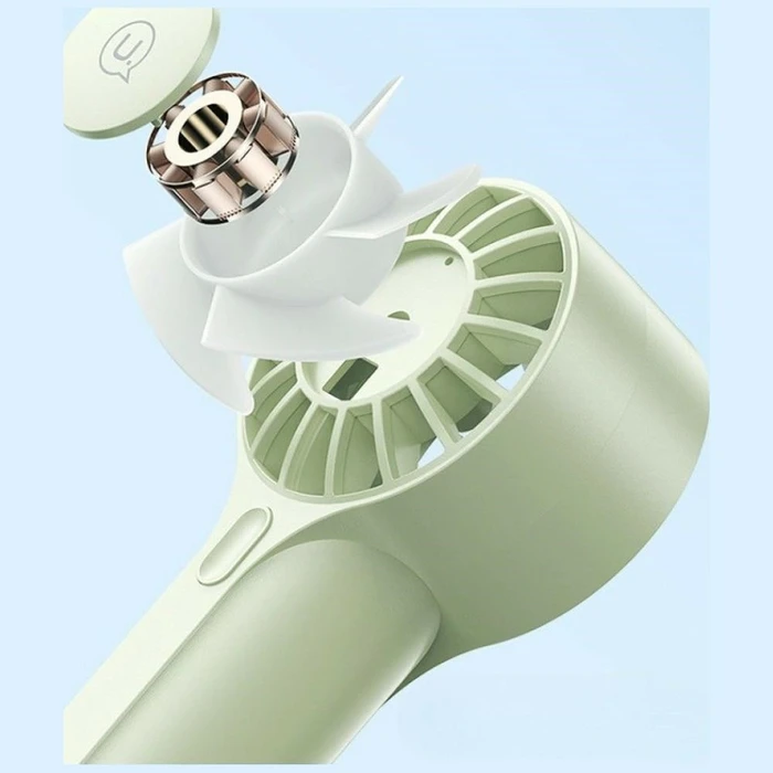 USAMS Mini ZB288 1200mAh Handheld Cooling Fan Green
