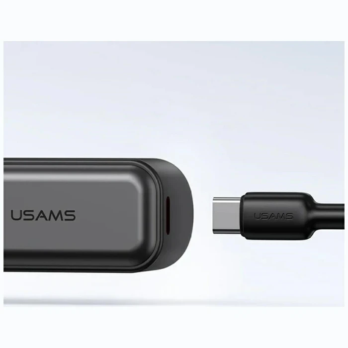USAMS Ice-Cooling Digital High-Speed 2000mAh Handheld Cooling Fan Black