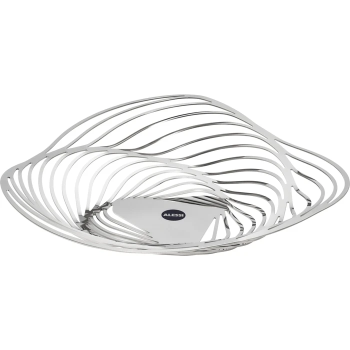 Alessi Trinity Fruit Bowl Stainless Steel Silver 43x10 cm (ACO01)