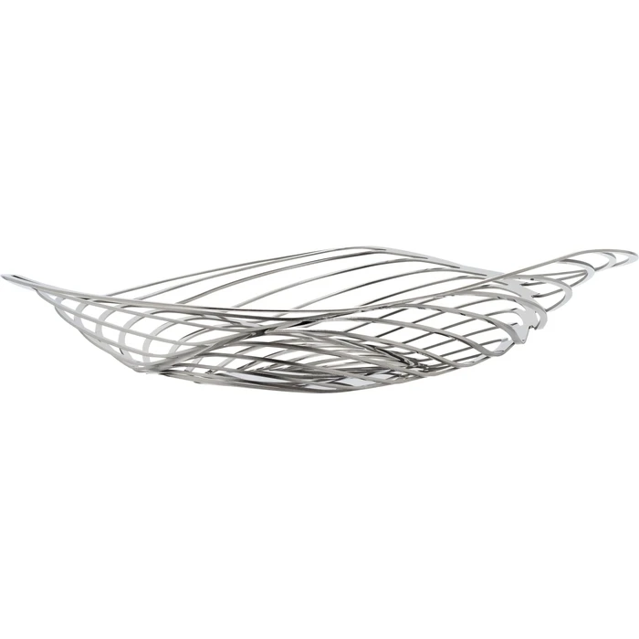 Alessi Trinity Fruit Bowl Stainless Steel Silver 43x10 cm (ACO01)