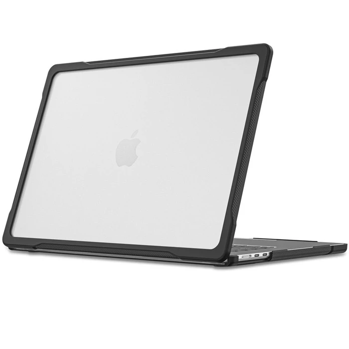 Tech-Protect Velar Apple MacBook Air 15 M2-M5 2023-2026 Black/matte Clear