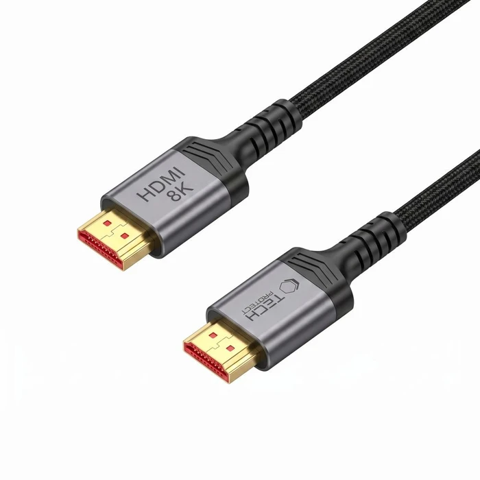 Tech-Protect Ultraboost Cable HDMI 2.1 4k 120Hz, 8K60Hz 100cm Black