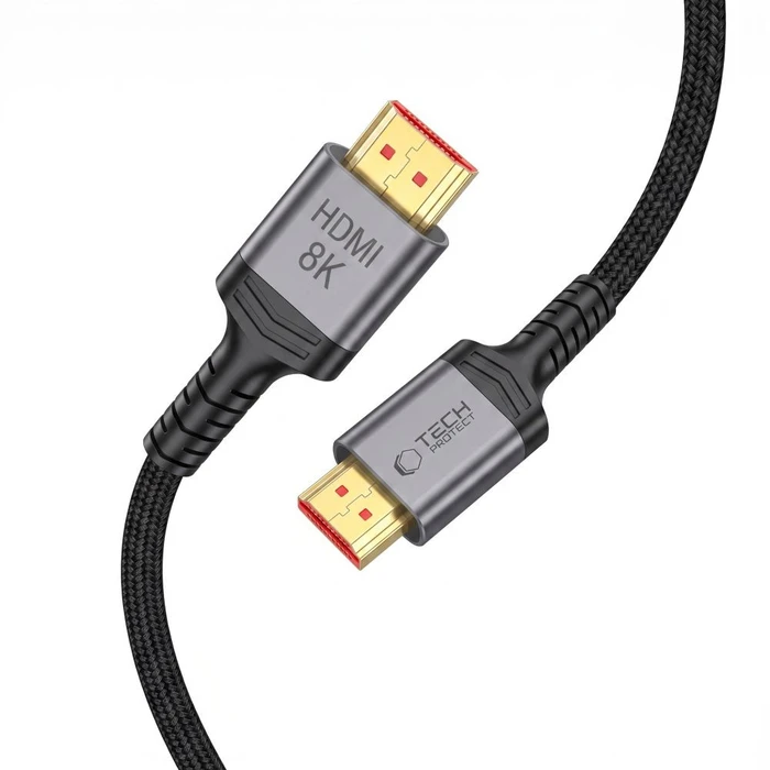 Tech-Protect Ultraboost Cable HDMI 2.1 4k 120Hz, 8K60Hz 100cm Black