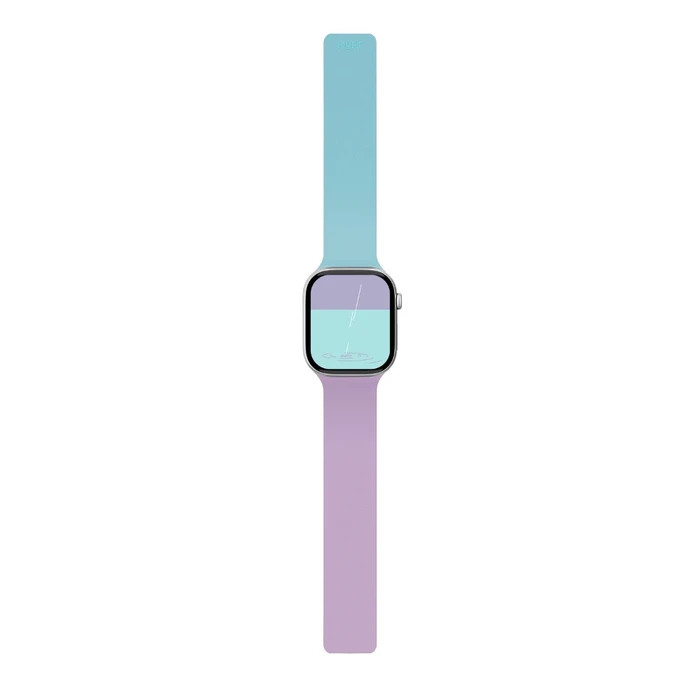 MOFT Snap Duo Apple Watch 1-5/6/7/8/9/10/11/SE/SE 2/SE 3 (38/40/41/42 mm) peony/aqua