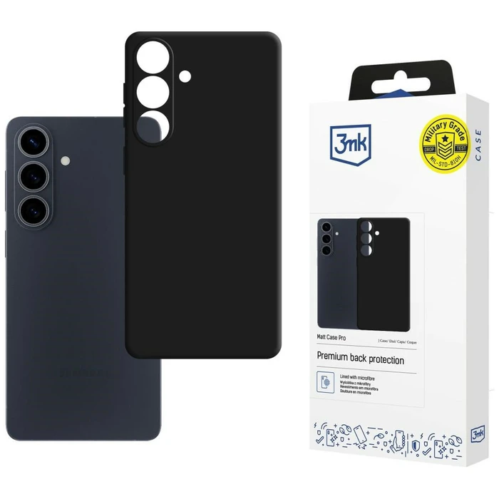 3MK Matt Case Pro Samsung Galaxy S26 FE black