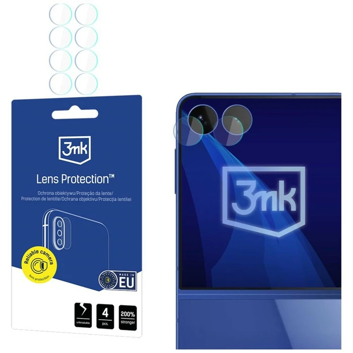 3MK Lens Protection Samsung Galaxy Z Flip 8 [4 PACK]