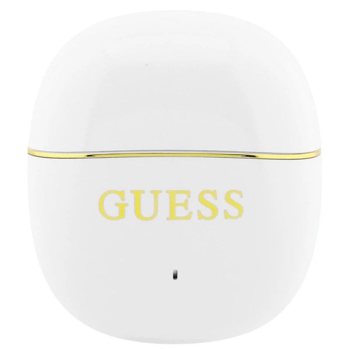 Guess Wireless headphones OWS Glossy Gold Line Classic white