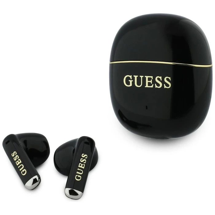 Guess Wireless headphones OWS Glossy Gold Line Classic black
