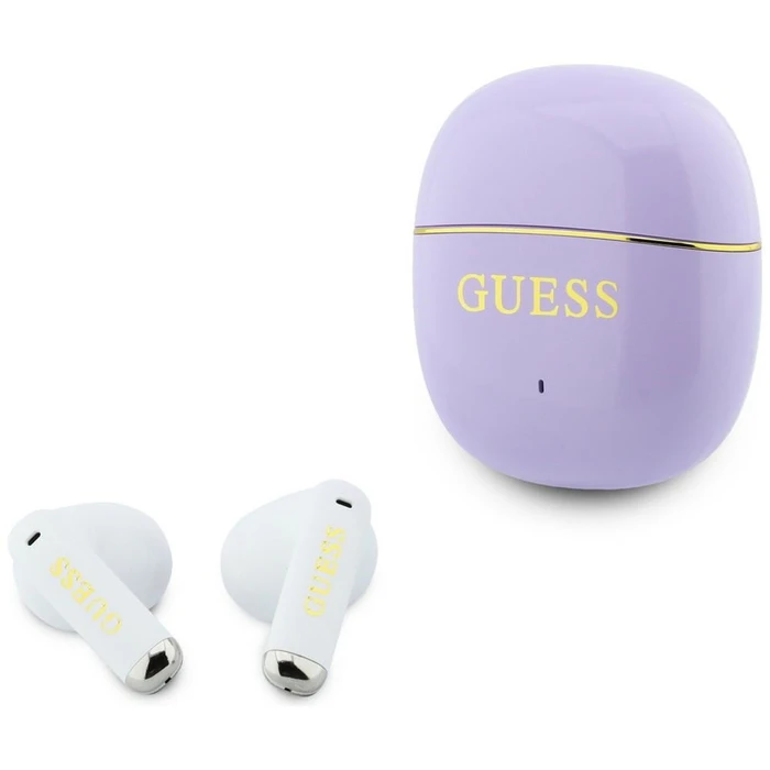 Guess Wireless headphones OWS Glossy Gold Line Classic purple