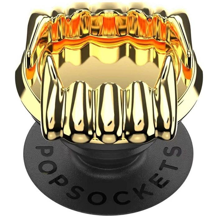 PopSockets Say Cheese Adhesive Grip gold