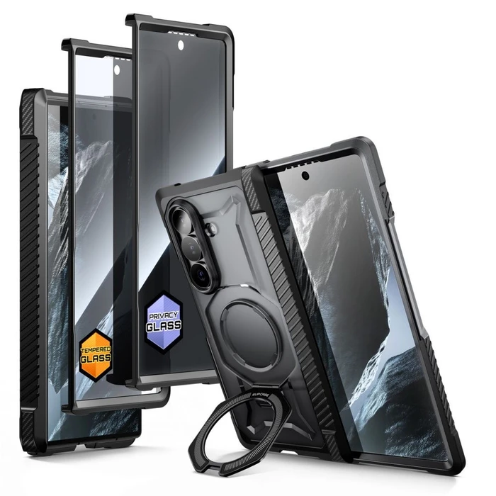 Supcase UB Grip Mag MagSafe Samsung Galaxy Z Fold 8 Ultra Black [2-set]