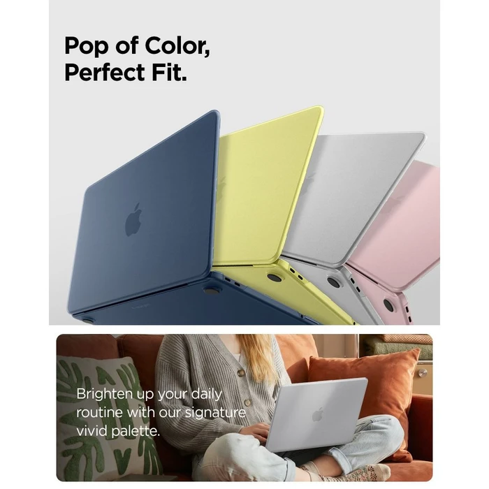 Spigen AirSkin Apple MacBook Neo 13 2026 Frost Clear