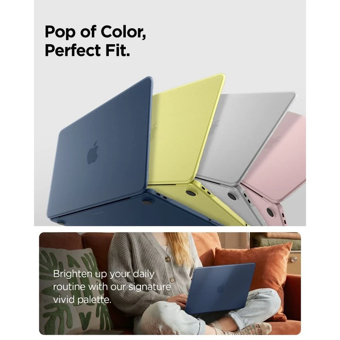 Spigen AirSkin Apple MacBook Neo 13 2026 Frost Indigo