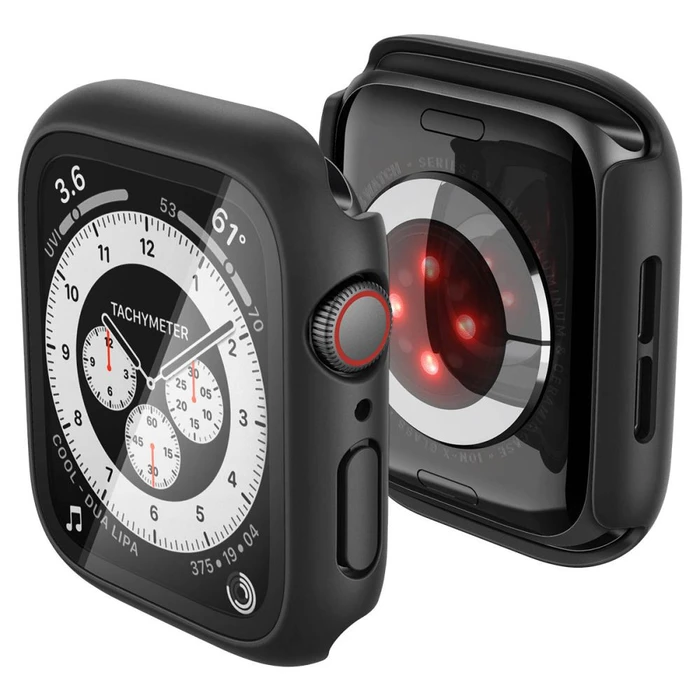 Spigen Thin Fit 360 Apple Watch 4 / 5 / 6 / SE 1 / 2 / 3 44 mm Black