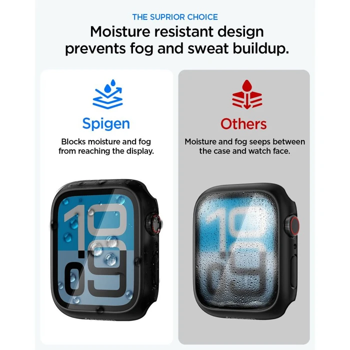Spigen Thin Fit 360 Apple Watch 4 / 5 / 6 / SE 1 / 2 / 3 44 mm Black