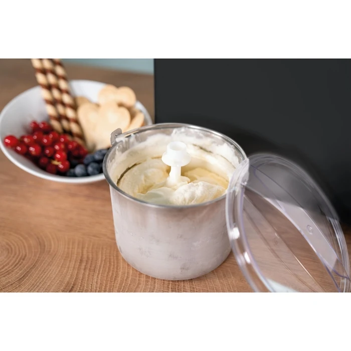 Unold Doppio Παγωτομηχανή 2x1.2lt Μαύρη