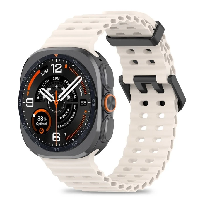 Tech-Protect Iconband Pro Samsung Galaxy Watch Ultra 1 / 2 2024-2026 47 mm Starlight