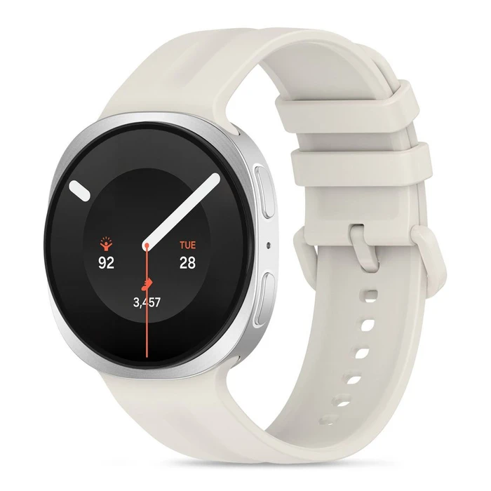 Tech-Protect Silicone Evo Samsung Galaxy Watch 8 / 9 / Classic 40 / 44 / 46 mm Starlight