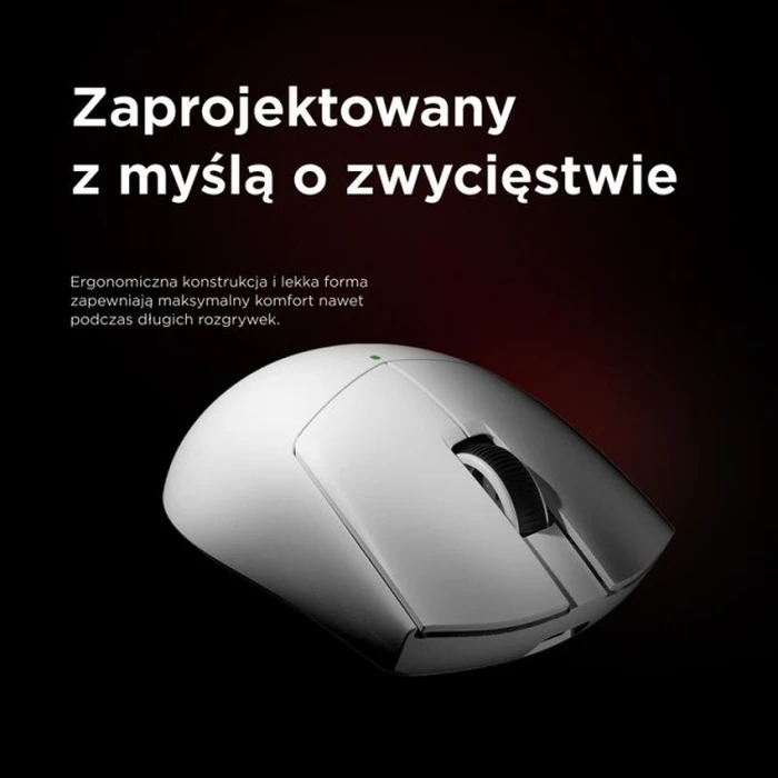 Rampage BLITZ ULTIMATE ασύρματο οπτικό gaming ποντίκι 8K 30000 DPI PAW3950 Λευκό