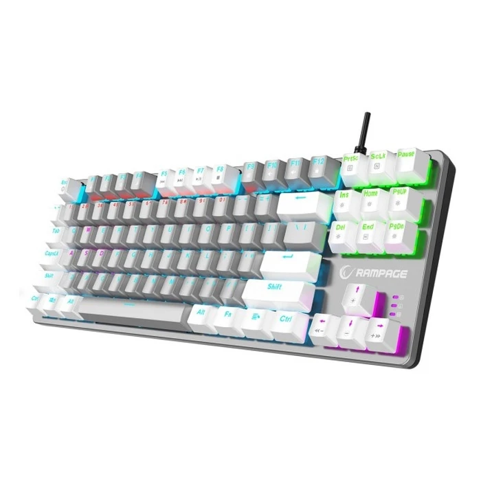 Rampage Snug RGB KRGD Blue γκρι-λευκό