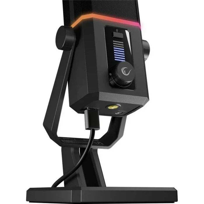 Rampage Cyclone Gaming μικρόφωνο RGB USB-C μαύρο