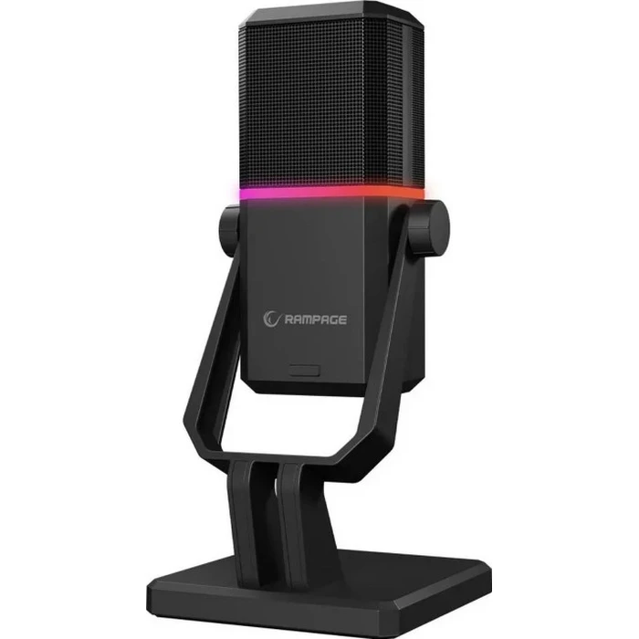 Rampage Cyclone Gaming μικρόφωνο RGB USB-C μαύρο