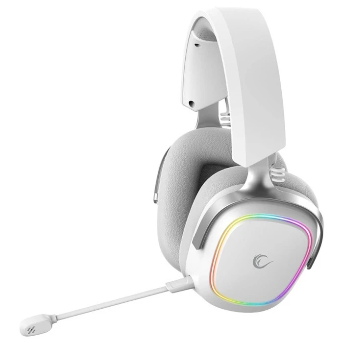 Rampage RETSU BT 2.4G RGB Ασύρματα ακουστικά (λευκά)