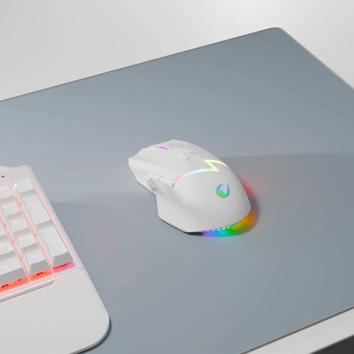 Rampage Drop M3 V2 24000 DPI 1000 Hz λευκό (Wireless Gaming Mouse)