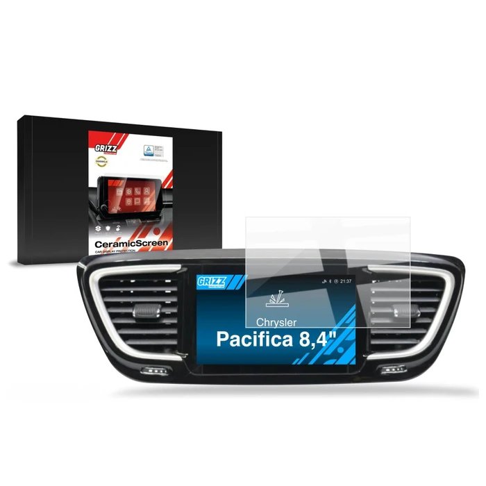 Ceramic GrizzGlass CarDisplay Protection Chrysler Pacifica Uconnect 8,4" 2016-2020