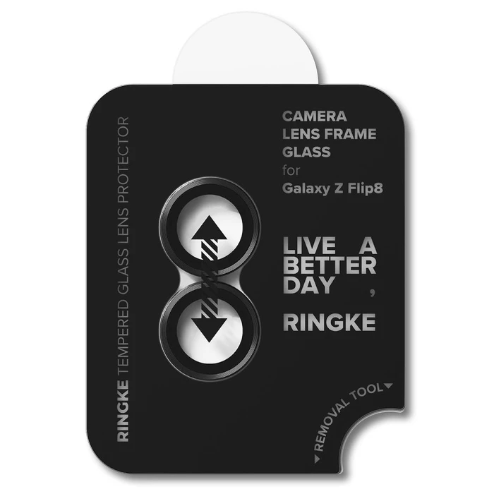 Ringke Camera Frame Samsung Galaxy Z Flip 8 Black [2 PACK]