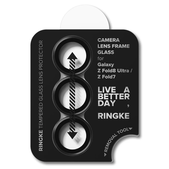 Ringke Camera Frame Samsung Galaxy Z Fold 7 / 8 Ultra Black [2 PACK]