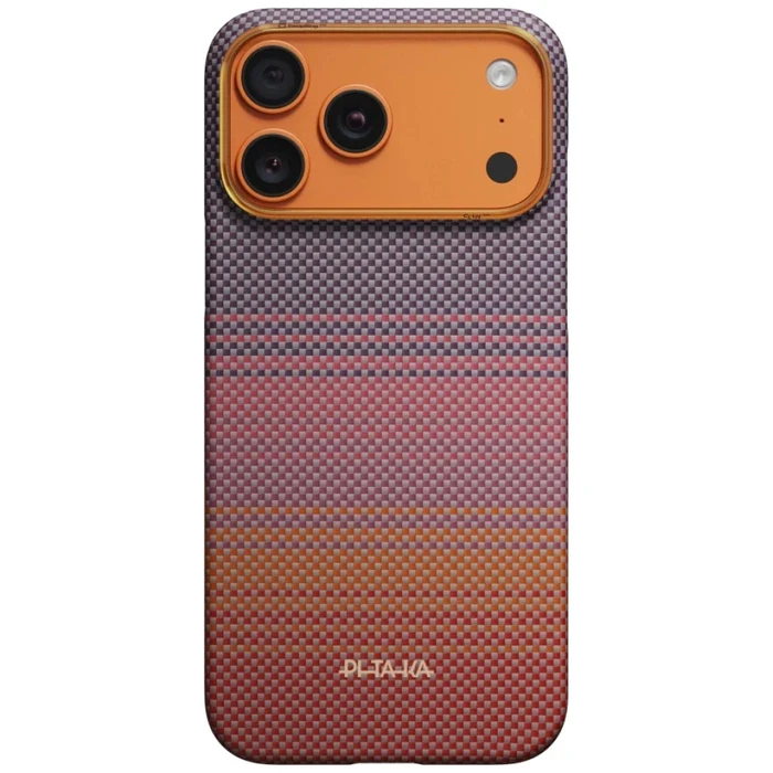 PITAKA Edge Case California Dream 02 Apple iPhone 17 Pro Max sunset