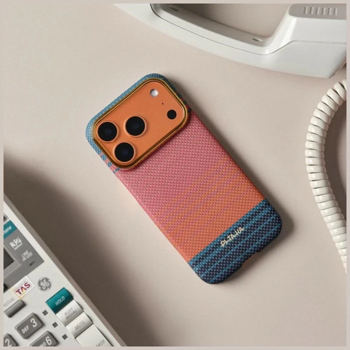 PITAKA Edge Case California Dream 04 Apple iPhone 17 Pro Max sunset
