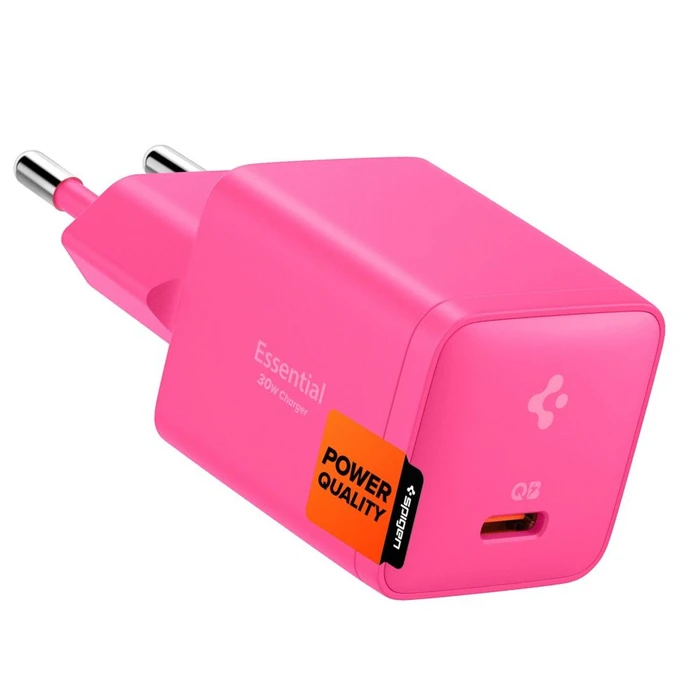 Spigen EE301EU-GAN Essential USB-C Network Charger 30W Pink