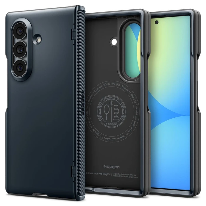 Spigen Slim Armor Pro MagSafe Samsung Galaxy Z Fold 8 Ultra Metal Slate