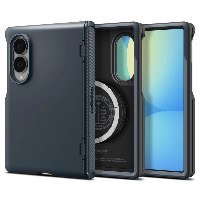 Spigen Slim Armor Pro MagSafe Samsung Galaxy Z Fold 8 Metal Slate