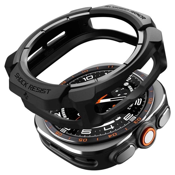 Spigen Rugged Armor Samsung Galaxy Watch Ultra 2 2026 47 mm Matte Black