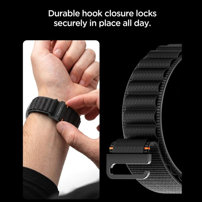 Spigen WBF1 Band Samsung Galaxy Watch Ultra 1 / 2 2024-2026 47 mm Black