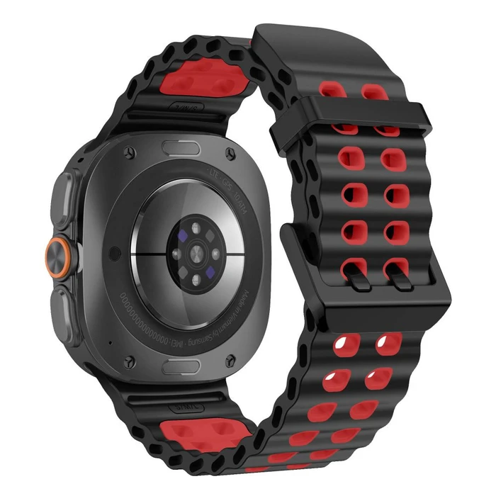 Tech-Protect Iconband Pro Samsung Galaxy Watch Ultra 1 / 2 2024-2026 47 mm Black/red