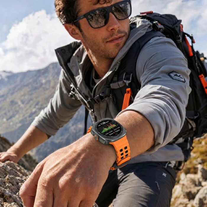Tech-Protect Iconband Pro Samsung Galaxy Watch Ultra 1 / 2 2024-2026 47 mm Orange/black