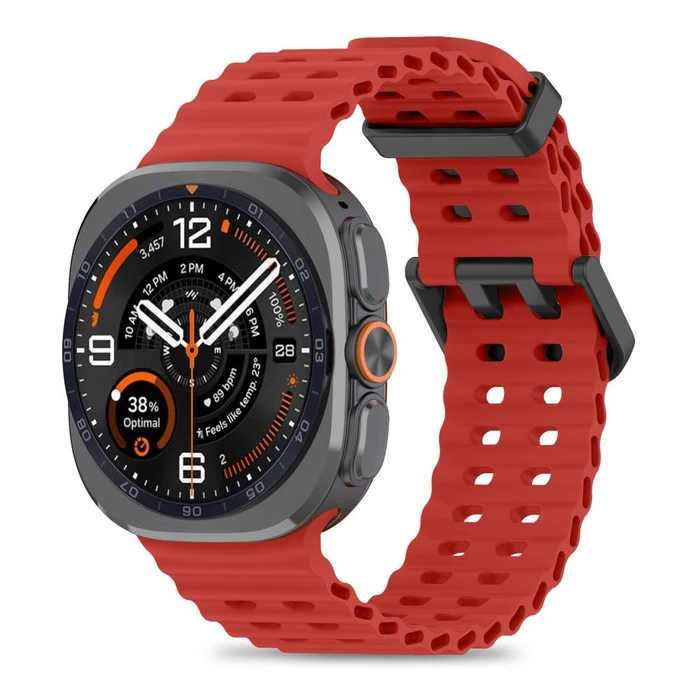 Tech-Protect Iconband Pro Samsung Galaxy Watch Ultra 1 / 2 2024-2026 47 mm Crimson Red