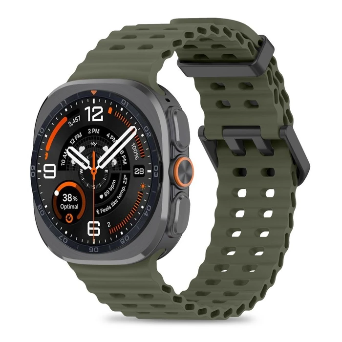 Tech-Protect Iconband Pro Samsung Galaxy Watch Ultra 1 / 2 2024-2026 47 mm Military Green