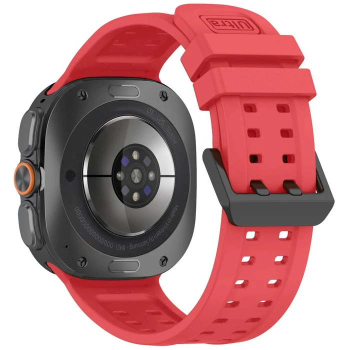 Tech-Protect Silicone Air Samsung Galaxy Watch Ultra 1 / 2 2024-2026 47 mm Crimson Red