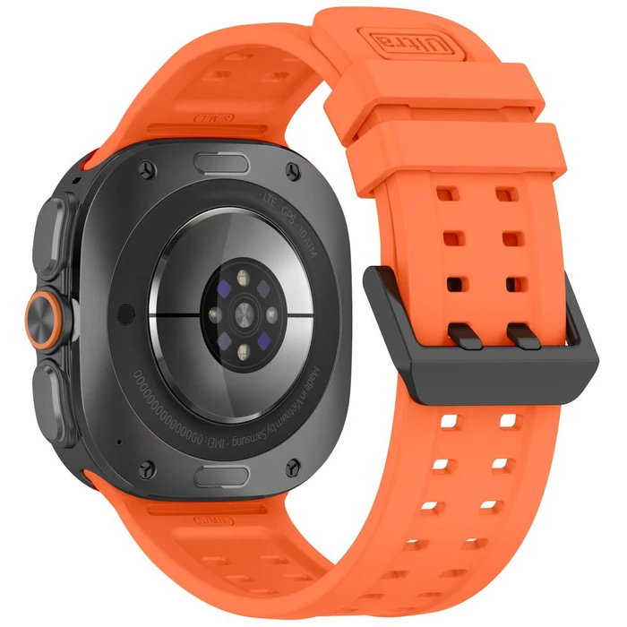 Tech-Protect Silicone Air Samsung Galaxy Watch Ultra 1 / 2 2024-2026 47 mm Tangarine Orange
