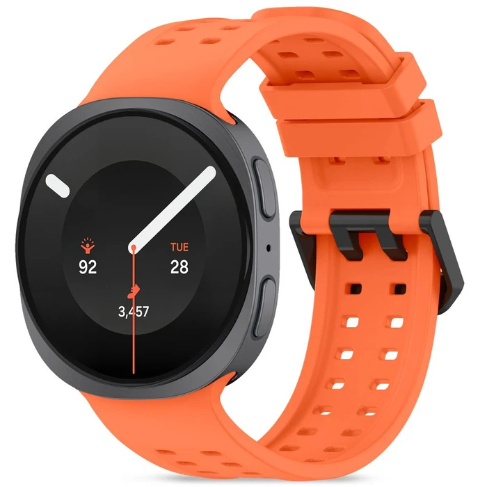 Tech-Protect Silicone Air Samsung Galaxy Watch 8 / 9 / Classic 40/44/46 mm Tangarine Orange