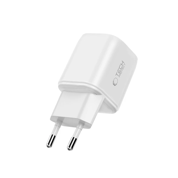 Tech-Protect NCA100W-GAN-AVS 3-port Network Charger PD 3.2 100W / QC3.0 White