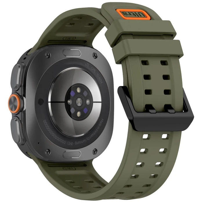 Tech-Protect Silicone Air Samsung Galaxy Watch Ultra 1 / 2 2024-2026 47 mm Olive Green