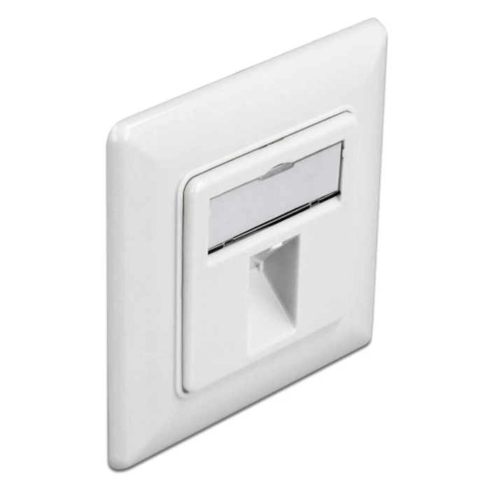 Πριζα δικτυου Delock Wall Outlet για Keystone 86981, 1 Port